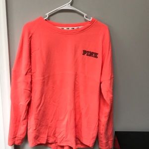 Pink pull over